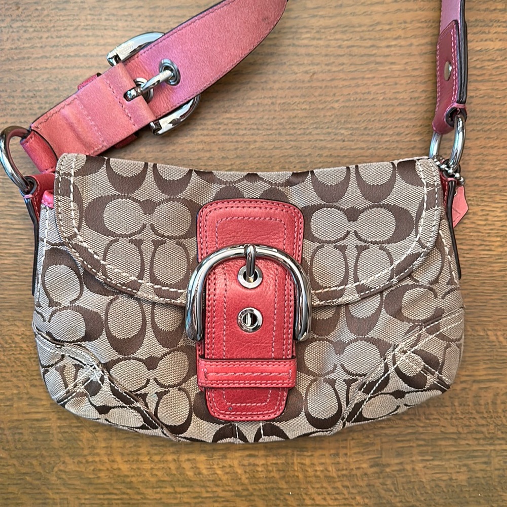 Pink Coach bag